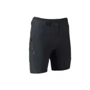 Fox Womens Flexair Ascent With Liner Black Shorts
