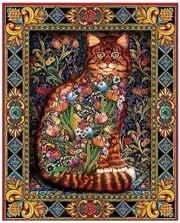 5D DIY Full Square/ Round Drill Diamond Painting "Cat"