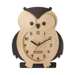 K&J SHOP 幸福貓頭鷹掛鐘  SWEET OWL CLOCK 台灣原廠貨 掛鐘 貓頭鷹 靜音機芯