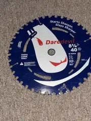 BOSCH DAREDEVIL Circular Saw Blade 8 1/4 Inch 40T Finishing DCB840 New