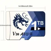 1TB Micro Memory SD Card, UHS-I Mini Memory Card Flash Memory Card Up to 60MB/s