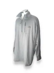 DRAKE Clothing Co 1/4 Zip Pullover Microfleece Jacket Gray size 3X