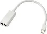 Astrotek 20 pins Mini DisplayPort DP to HDMI Cable, White, 15 cm