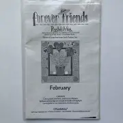 Possibilities Forever Friends February Calendar Applique Quilt Patterns Booklet
