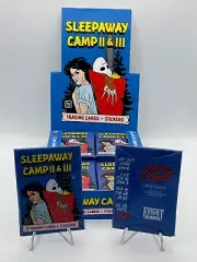 Fright Rags Sleepaway Camp II &III Unopened Wax Pack Cards Horror Movie