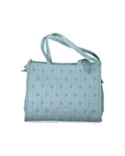 Valentino Bags Quilted Tote VA32731 Studded Handbag Women Light Blue