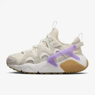 【NIKE 耐吉】休閒鞋 運動鞋 W NIKE AIR HUARACHE CRAFT 女鞋 米紫(DQ8031103)