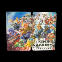 在飛比找蝦皮購物優惠-任天堂明星大亂鬥 遊戲鐵盒 SUPER SMASH BROS