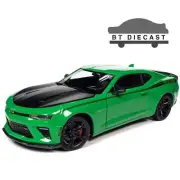 AUTOWORLD 2017 NICKEY CHEVY CAMARO SS 1LE 1/18 KRYPTON GREEN AMM 1276