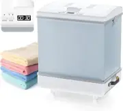 Portable Towel Warmer & Dryer, 2-in-1 Folding Hot Towel Warmers, 35L Large Capac