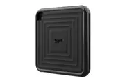 Silicon Power 2TB PC60 Rugged 540 MB/s USB C USB 3.2 Gen 2 Portable External SSD with 1 USB C to USB A cable