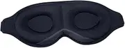minkissy Sleep Mask for Memory Foams Sleep Blindfold Adjustable Fit Black