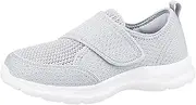 [Generic] Women Heel Shoes Shoes Breathable Woven Go Walking Slip On Foam Shoes Arch Support Hands Slip in Sneakers Casual Shoes for Juniors