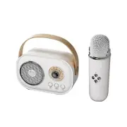 Mini Wireless Bluetooth Audio Home Singing Karaoke Integrated Microphone1283