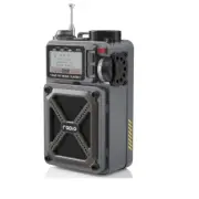 Rychi Shortwave Radios Best Reception,4000mAh AM FM WB Portable Radio
