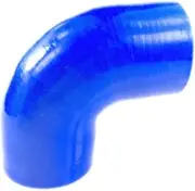 CCWUTQF 90Degree 83mm Turbo Intake Couple Elbow Silicone Hose Pipe(Blue Send Faster)