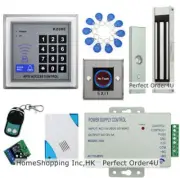 125KHz RFID Card+Password Door Access Control System+400lbs Magnetic Lock+BELL