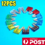 12PCS Micro Standard Spare Fuses FOR Mini Blade Spare Fuses for Holden Captiva