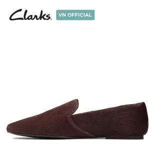 Clarks Pure Slip 酒紅色女式高跟鞋