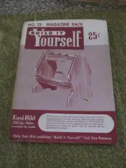Easi-Bild Build It Yourself PATTERN COMPLETE NO. 26 Space Saver Wall Table