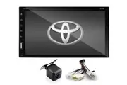 Elinz Toyota 7" In Dash Head Unit DVD Player Double Din Octa Core Android 10 GPS WiFi Reverse Camera Car Stereo