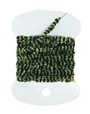 Creative Angler Speckled Olive Chenille For Fly Tying Or Tying Flies. (Single