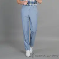 在飛比找momo購物網優惠-【ROBERTA 諾貝達】合身版 都會時尚精品西裝褲(藍色)