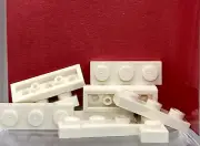 LEGO Parts Lot ~ 1 x 3 WHITE PLATE ~ No# 3623 ~ 8 Ct ~