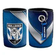 Canterbury Bulldogs NRL Can Cooler And Bottle Opener Stubby Holder