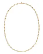 Temple St. Clair 18K Yellow Gold Small River Link Chain Necklace, 24