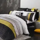 Lorenzo Citrus King bed Quilt Cover Set by Logan & Mason