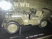 1/18th scale 1/4 Ton US Army Truck, Willie Die Casting