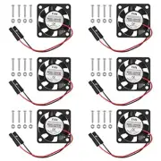 for Raspberry Pi Fan 6Pcs for Raspberry Pi Cooling Fan Brushless CPU Cooling ...