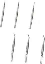 6pcs Professional Gardening Tweezers Durable Planting Tools for Succulent and Vegetable Seedlings Lightweight Handy for Indoor and Outdoor Use
