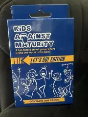 Kids Against Maturity Let’s Go Edition - Travel Edition- Brand New