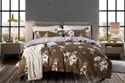 Artistic King Size Quilt/Doona/Duvet Cover Set M317