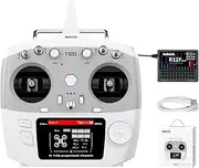 Radiolink T12D 12 Fully Proportional Channels RC Transmitter and R16F Receiver 2.4GHz 16 Channels RC Radio Transmitter for RC Planes, Cars, Boats etc. All Models (M2 Left Hand Throttle)