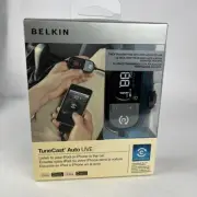 BELKIN TUNECAST AUTO LIVE FM TRANSMITTER WITH GPS-ASSISTED APP - NEW IN BOX