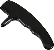 Ipetboom 1Pc Portable Buffalo Horn Scraping Plate Ergonomic Foot Massage Tool for Relaxation Lightweight Design for Home and Travel Comfortable Grip present Enthusiasts
