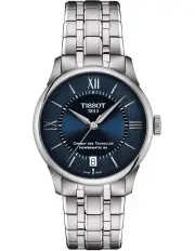 [Tissot] Chemin des Tourelles Powermatic 80 34mm T1392071104800 Watch in Blue