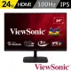 【ViewSonic 優派】VA2432-H 24型 IPS 100Hz 護眼電腦螢幕(4ms)