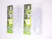 4 Pack Stretchy Nets Scrog Net For Grow Tents White Elastic With Hooks 5' X 5'