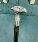 Vintage Victorian Brass Eagle Head Walking Cane – Wooden Stick Designer