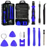 NNEDSZ Blue 115-in-1 Precision Screwdriver Tool Kit for Electronics and DIY Repa