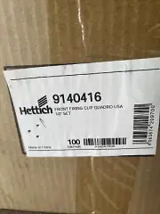 Hettich Front Fixing Clip Quadro 1/2” Left Right Set 100GN/Pair