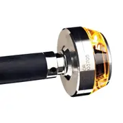 motogadget Handlebar end indicators mo.Blaze DISC, left, polished, silver