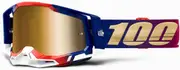 100 Percent Racecraft 2 United, goggles mirrored