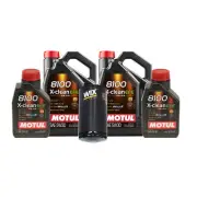 12L Motul 8100 X-CLEAN EFE 5W30 Wix XP Filter Engine Motor Oil Change Kit API SN