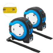 1/8inch Fraction Markings Full Imperial Scale Steel Tape Measures with Two Sizes