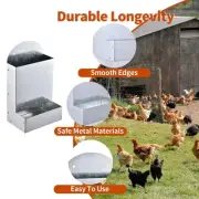 Automatic Chicken Feeder Farm Food Container for Farm Animals Duck Chook Hen